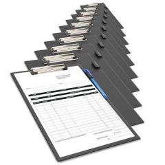 RAPESCO  Psací podložka, černá, PVC, A4+, 10 ks/balení, RAPESCO 1745 ,balení 10 ks