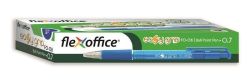 FLEXOFFICE  Kuličkové pero EasyGrip, modrá, 0,4mm, stiskací mechanismus, FLEXOFFICE ,balení 12 ks