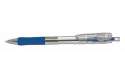 38332-10 Kuličkové pero Tapli Clip ECO, modrá, 0,21 mm, se stiskacím mechanismem, ZEBRA