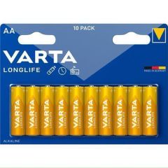 Baterie Longlife, AA, 10 ks, VARTA 4106101461 ,balení 10 ks