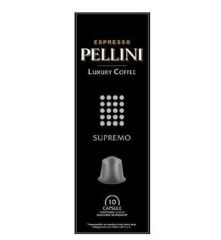 PELLINI  Kávové kapsle Supremo, 10ks, PELLINI, do kávovarů Nespresso®