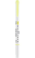 Oboustranný zvýrazňovač Mildliner Fluorescent, žlutá, 1,4 - 4 mm, ZEBRA 78150