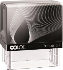Razítko, COLOP Printer IQ 30, černé razítko - černý polštářek