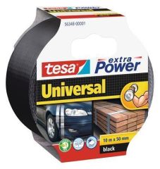 TESA  Textilní páska extra Power 56348, černá, 50 mm x 10 m, univerzální, TESA