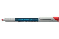 Popisovač Maxx 221 S, červená, 0,4mm, OHP, SCHNEIDER