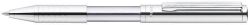 ZEBRA  578 Kuličkové pero SL-F1, modrá, 0,24 mm, teleskopické, kovové, stříbrné tělo, ZEBRA