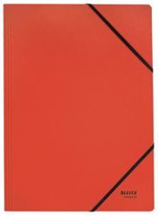 Leitz  Desky na dokumenty Recycle, červená, karton, A4, LEITZ 39080025