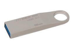 USB Flash disk DataTraveler SE9 G2, 16 GB, USB 3.0, 100/15MB/sec, s kroužkem, KINGSTON