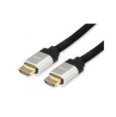 EQUIP  Kabel HDMI 2.1, extrémně vysokorychlostní, pozlacený, 2 m, EQUIP 119381
