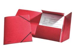 ESSELTE  Prešpánové desky na spisy, Rainbow, červená, A4, 15 mm, prešpánový karton, ESSELTE