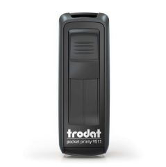 TRODAT  Razítko Pocket Printy 9511, černá, černý polštářek, kapesní, TRODAT