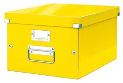 Leitz  Krabice Click&Store, žlutá, lesklá, A4, LEITZ