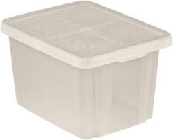 Skladovací box Essentials, s víkem, 26 l, plast, CURVER
