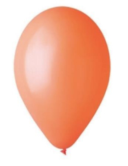 NO NAME  Balónek, oranžová, 26 cm ,balení 10 ks