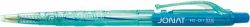 FLEXOFFICE  Kuličkové pero Jonat, modrá náplň, mix barev, 0,25mm, 36ks, stiskací mechanismus, FLEXOFFICE ,balení 36 ks