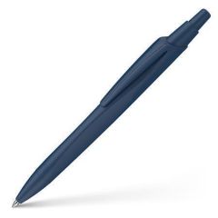 SCHNEIDER  Kuličkové pero Reco, modré, 0,5 mm, stlačovací mechanismus, tmavě modrá barva těla, SCHNEIDER 1318