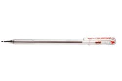 Pentel  Kuličkové pero BK77, červená, 0,35 mm, s víčkem, PENTEL BK77-B