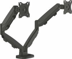 Držák na monitor Eppa Dual, černá, 2 ramena, FELLOWES 9683401