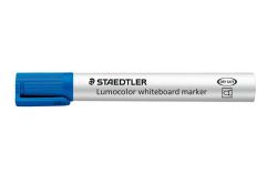 STAEDTLER  Popisovač na bílou tabuli Lumocolor 351, modrá, kuželový hrot, 2mm, STAEDTLER