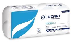 LUCART  Toaletní papír Strong 8.3, bílá, 3 vrstvy, malá role, 8 rolí, LUCART 811789P ,balení 8 ks