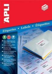 Etiketa, ILC, 63,5 x 38,1 mm, zaoblené rohy, 2100 ks/bal., APLI 02414 ,balení 100 ks