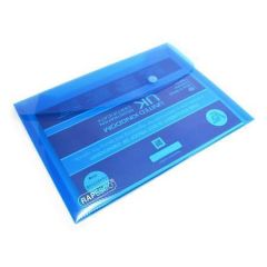 Spisové desky s drukem Eco, různé barvy, A5, PP, RAPESCO 0689