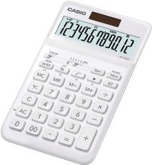Casio  Kalkulačka stolní, 12 místný displej, CASIO JW 200SC, bílá