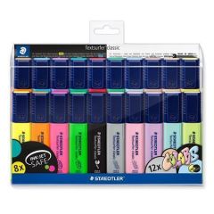 STAEDTLER  Zvýrazňovače Textsurfer Classic, 20 barev, 1-5 mm, STAEDTLER 364 WP20