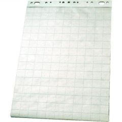Flipchart blok, papír bílý - s mřížkou, 60x85 cm, 50 listů, ESSELTE ,balení 50 ks