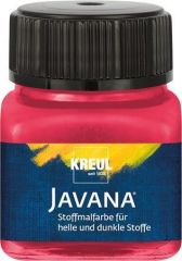 KREUL  Barva na světlý a tmavý textil, třešňová, 20 ml, JAVANA, KREUL