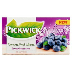 Ovocný čaj Fruit Fusion, borůvka, 20x 2 g, PICKWICK 4029681