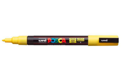 Posca  Akrylový popisovač Posca PC-3M, žlutá, 0,9-1,3 mm, UNI