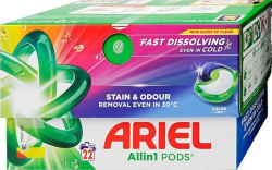 Kapsle na praní Color, 22 ks, ARIEL 31020426 ,balení 22 ks