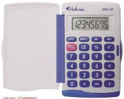 Kalkulačka kapesní GVZ-127, 8místný displej, VICTORIA