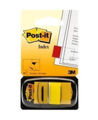 Samolepicí záložky se zásobníkem, žlutá, 25 x 43 mm, 50 listů, 3M POSTIT 7100102671 ,balení 50 ks