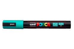 Akrylový popisovač Posca PC-5M, smaragdově zelená, 1,8-2,5 mm, UNI 2UPC5MSMARAGD