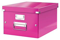 Leitz  Univerzální krabice Click&Store, růžová, A4, LEITZ