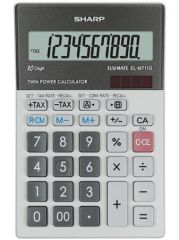 SHARP  Kalkulačka EL-M711G, stolní, 10místný displej, SHARP