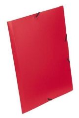 Viquel  Desky s gumičkou Standard, červená, PP, 15 mm, A4, VIQUEL