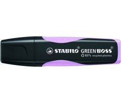 Zvýrazňovač Green Boss Pastel, pastelová fialová, 2-5 mm, STABILO