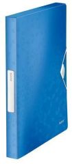 Box na spisy s gumičkou Wow Jumbo, modrá, 30 mm, PP, A4, LEITZ