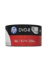 DVD-R, 4,7 GB, 16x, 50 ks, shrink, HP 69303 ,balení 50 ks