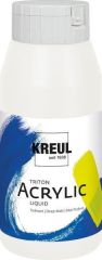 Akrylová barva TRITON SOLO GOYA, titanově bílá, 750 ml, KREUL
