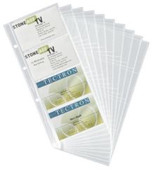 Vložka na vizitky VISIFIX, 10 ks, DURABLE 238719 ,balení 10 ks