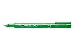 STAEDTLER  Dekorační popisovač, metalická zelená, 1-2 mm, kuželový hrot, STAEDTLER