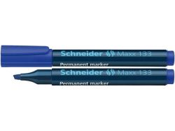 Permanentní popisovač Maxx 133, modrá, 1-4mm, klínový hrot, SCHNEIDER
