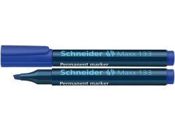 Permanentní popisovač Maxx 133, modrá, 1-4mm, klínový hrot, SCHNEIDER