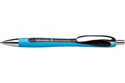 SCHNEIDER  Kuličkové pero Slider Rave, černá, 0,7mm, stiskací mechanismus, SCHNEIDER
