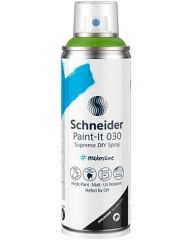 SCHNEIDER  Akrylová barva ve spreji Paint-It 030, zelená, 200 ml, SCHNEIDER ML03050052