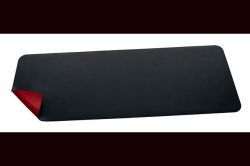Podložka na stůl, černá – červená, 800 x 300 mm, SIGEL